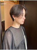 暗髪ショート/ハンサムショート/横浜ショート