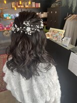 リンダイーロ(Linda Hiro)&nbsp;【札幌円山】へアセット/華やかへアセット/ハーフアップ