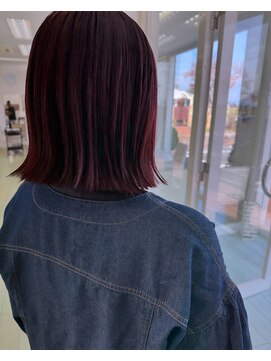 ピカソ こあら店 切りっぱなしボブ