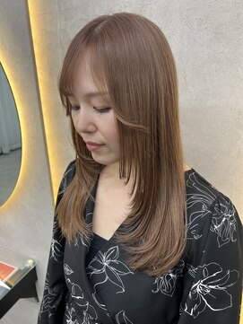 ルノン シェリー(LUNON cheliy) ミルクティーベージュ/ハイトーンカラー/レイヤーカット