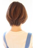 【30代40代50代】カットで決まるひし形ショートボブ