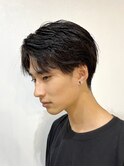 【最新パーマ】大人黒髪×フェザーバングショート　◇吉見恭成◇