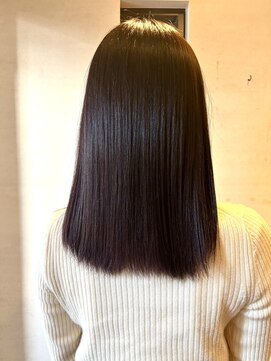 ココカラヘアー ニコ(cococara hair nico) 髪質改善/トリートメント/レイヤー/オリーブカラー/ツヤ感