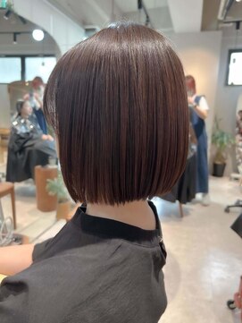 ユミリーバイルコル(umily by RuCOR.) イメチェン/美髪/外ハネボブ/ワイドバング/髪質改善/縮毛矯正