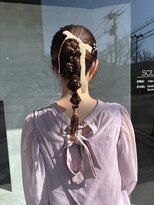 ソラス 緑地公園店(SOLAS) 編みおろしアレンジ