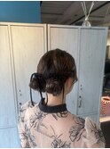 ツインお団子アレンジ
