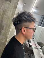 メンズサロン キング 高槻店(Men’s salon K!ng)&nbsp;波巻きツイストスパイラルパーマ/フェザーパーマ/眉毛/メンズ