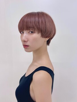 ヴィサージュクオン(VISAGE Quon) 重軽ピンクマッシュショート◎