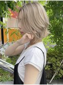ホワイトブロンド/パールベージュ/ヘーゼルグレージュ