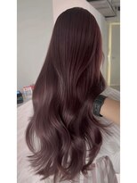 シイム(CYM)&nbsp;透明感カラー/チョコレートブラウン/レイヤーロング