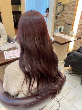 ルページ 千葉(lpage) 髪質改善/顔周りレイヤーカット/グレージュ[千葉/千葉駅]