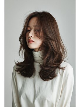 髪質改善ストレート/縮毛矯正/レイヤーカット/韓国風レイヤー