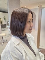 リップル(Ripple)&nbsp;【海浜幕張 Ripple】くすみベージュ×ストレートボブ