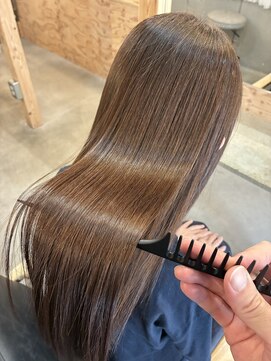 レリル(relile) ロング×髪ドラ髪質改善縮毛矯正