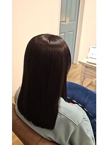 ヘアアトリエ ナイン(hair atelier nine)&nbsp;ヘッドスパ/チェリーレッド/ハイレイヤーウルフ/髪質改善/福島市