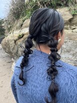 タヤ イオンモール津田沼店(TAYA)&nbsp;ツイン編みおろしヘア