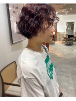 レス 伏見(LESS)&nbsp;[LESS 伏見/丸の内/栄/名古屋]暖色×ショートボブパーマ★大野