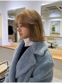 ブリーチ　デザインカラー　ミディアム