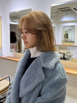 エヌ トーキョー(enu TOKYO) ブリーチ　デザインカラー　ミディアム