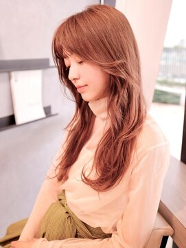 エムスラッシュ たまプラーザ(M.SLASH) ■艶感ダスティーピンクくるくるウェーブMSLASHたまプラーザ16-3