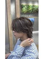 ネイビー 表参道(NAVY) 初パーマビジネスマンおすすめツーブロックフェザーパーマ