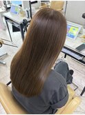 ヘーゼルブラウン ブリーチなしダブルカラー