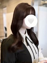 フォンズ(FONS)&nbsp;上品韓国ヘアチョコレートヘア