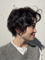 ナループロアツム(Nalu pu loa Tsum)&nbsp;朝ラクパーマショートパーマショートヘアくせ毛風パーマ
