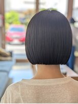 オーガニックエコ 川越(organic+eco) 10代20代かわいい切りっぱなしボブカット