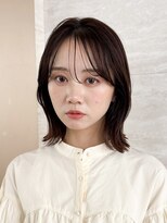 ロンドグロワール 大宮(Lond Gloire) ダークラベンダー/くびれレイヤー/韓国巻き/顔周りカット/大宮