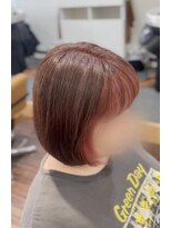 ヘアデザイン シュシュ(HAIRDESIGN Chou Chou produce by ORANGE) インナーカラー&白髪ぼかしカラー