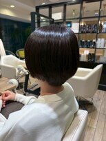 ジュイール(jouir)&nbsp;三鷹白髪ぼかしハイライトショートボブウルフショートカット韓国