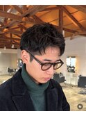 ピンカールパーマ