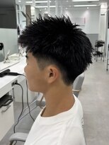 アッシュ 横浜西口店(Ash) 横浜メンズカット/スパイキーショート/刈り上げ束感ヘア