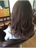 これからの季節にピッタリのアッシュ☆ロング