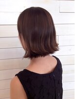 ラック 辻堂(LUCK) 切りっぱボブのナチュラルハイライト