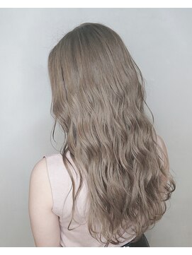 フィゼル 福島店(fizelle) ミルクティーアッシュ  中村雄蔵