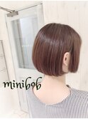 スッキリ可愛くミニボブスタイル☆lablanche