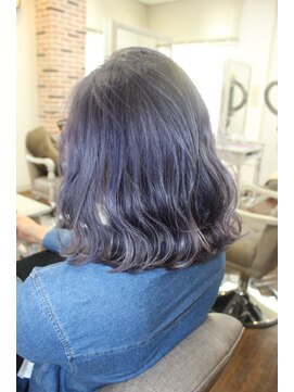 ジウ 上通り(JIU) ダークグレージュ_ワンカール_20代30代40代50代_大人可愛い_小顔