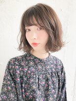 ルティア(Lutia) シースルーバング ライトグレージュ