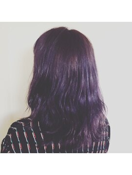 アクト 原宿(ACT) デザインカラー×ラベンダーパープル