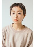 オン眉ベリーショート