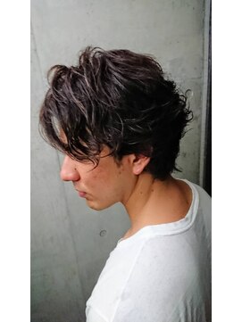 ロッサ(ROSSA) メンズパーマ/ニュアンスパーマ/フェザーパーマ/リクルートヘア