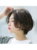 「前髪が薄い」のが気になる方へ ボリューム調整マッシュ