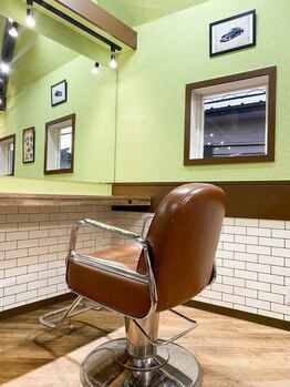 ワイズヘアースタジオ(y'z hair studio)の写真/《茅ヶ崎駅徒歩5分》マンツーマン施術でリラックスしながら過ごせるプライベートサロン*BARBERスタイルも◎