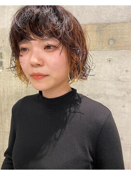 ウェウェ(wewe) ミニボブパーマ　抜け感パーマ