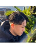 縦落ちツイスパ