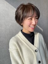 イトシテ&nbsp;ふんわりナチュラルショート×ハイライトカラー【本多身和子】