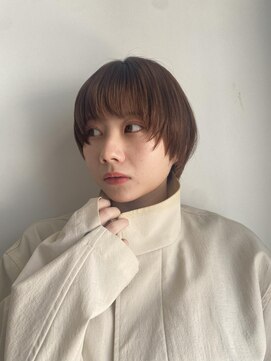 アフェット バイ フラミューム 三軒茶屋(affetto by flammeum) 前上がりウルフショート