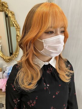 ハチ(HACHI) カチューシャカラー、色落ちも影響ないように